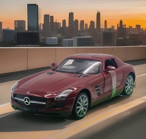 Mercedes sls amg c197 rot - mercedes,