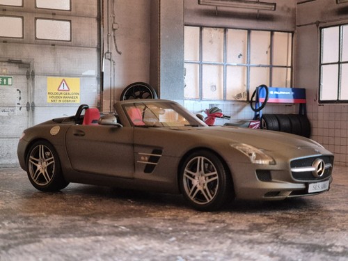 Mercedes benz sls - 1:18,