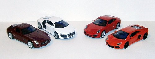 Supercar 4 varianten - "supercar", 4-varianten